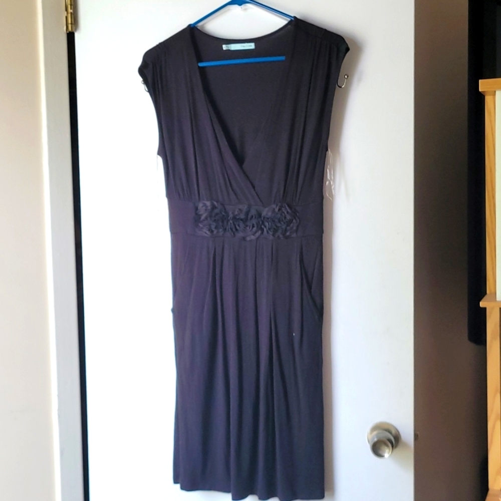 Black dress with pockets